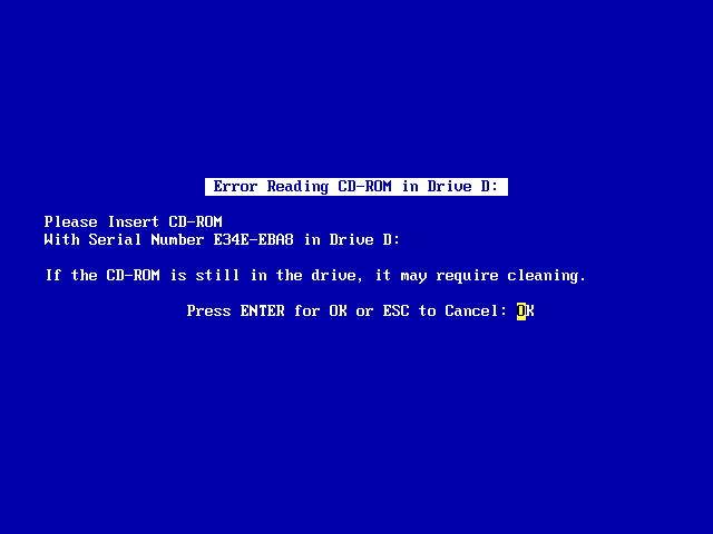 Windows Me 蓝屏